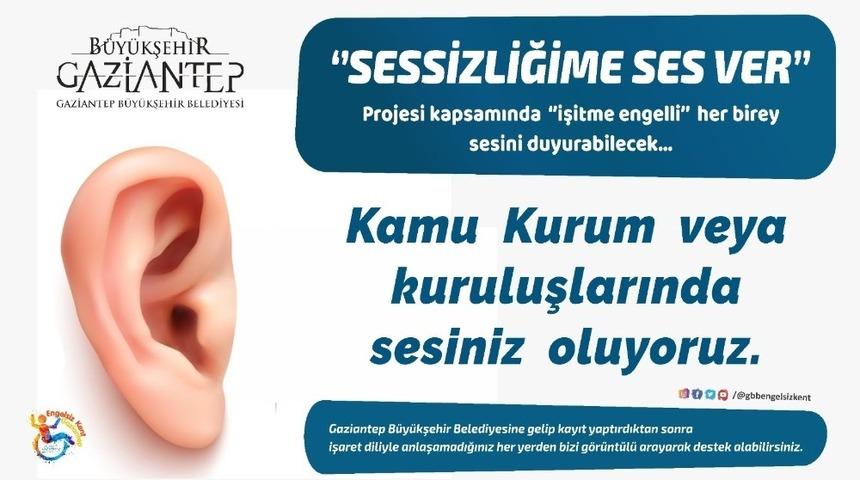 B&uuml;y&uuml;kşehir, işitme engelli bireylerin sesi olacak