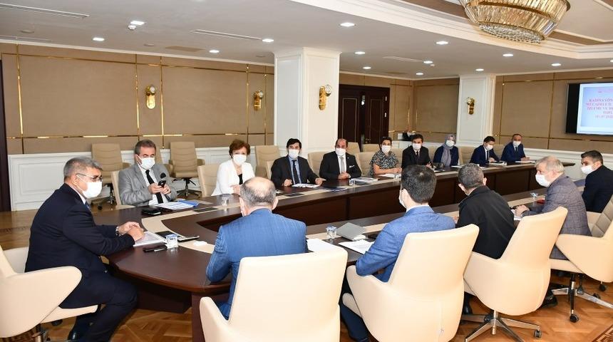 Kadına Yönelik Şiddetle Mücadele Değerlendirme toplantısı yapıldı