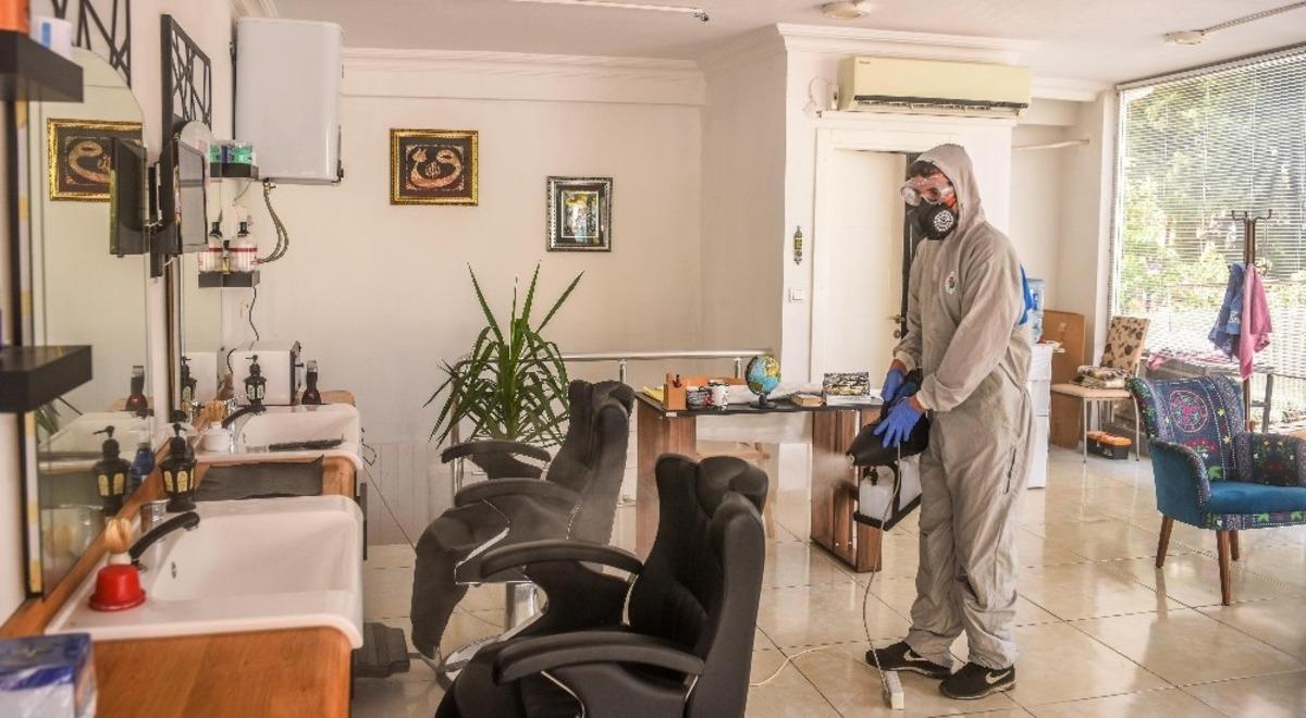 Kepez&rsquo;de 50 bin 252 dezenfekte işlemi yapıldı