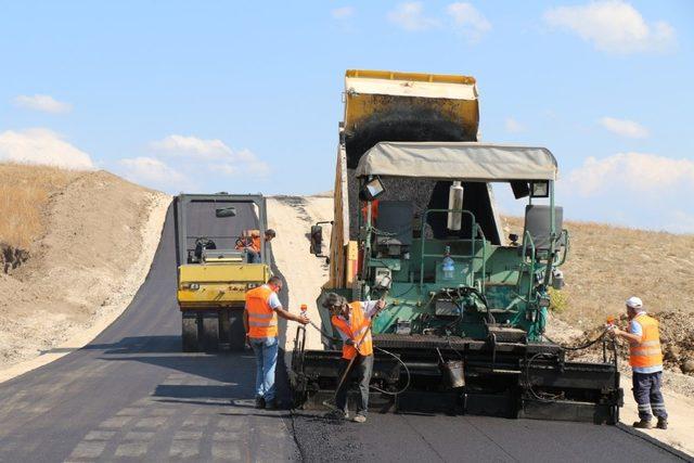 Safranbolu’da asfalt çalışmaları sürüyor