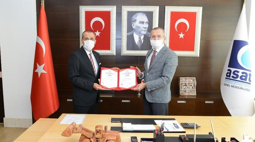 ASAT&rsquo;a G&uuml;venli Hizmet Belgesi