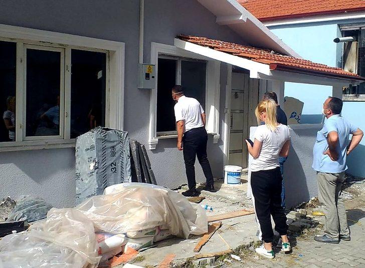 Başkan Işıksu, evi yanan aileleri ziyaret etti G3