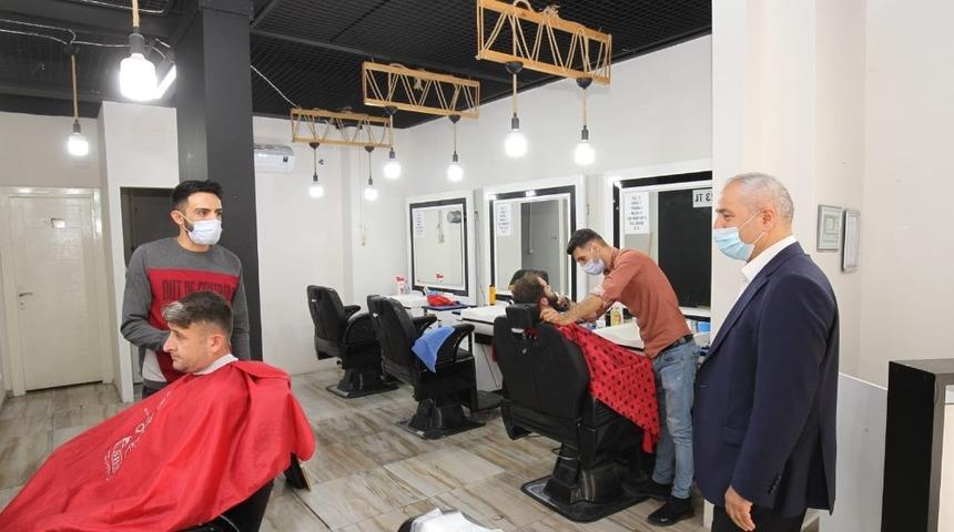 Başkan B&uuml;y&uuml;kg&ouml;z esnaf turuna devam ediyor