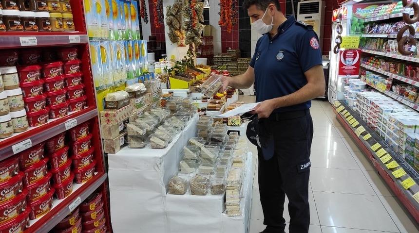 Bafra zabıtasından fiyat denetimi