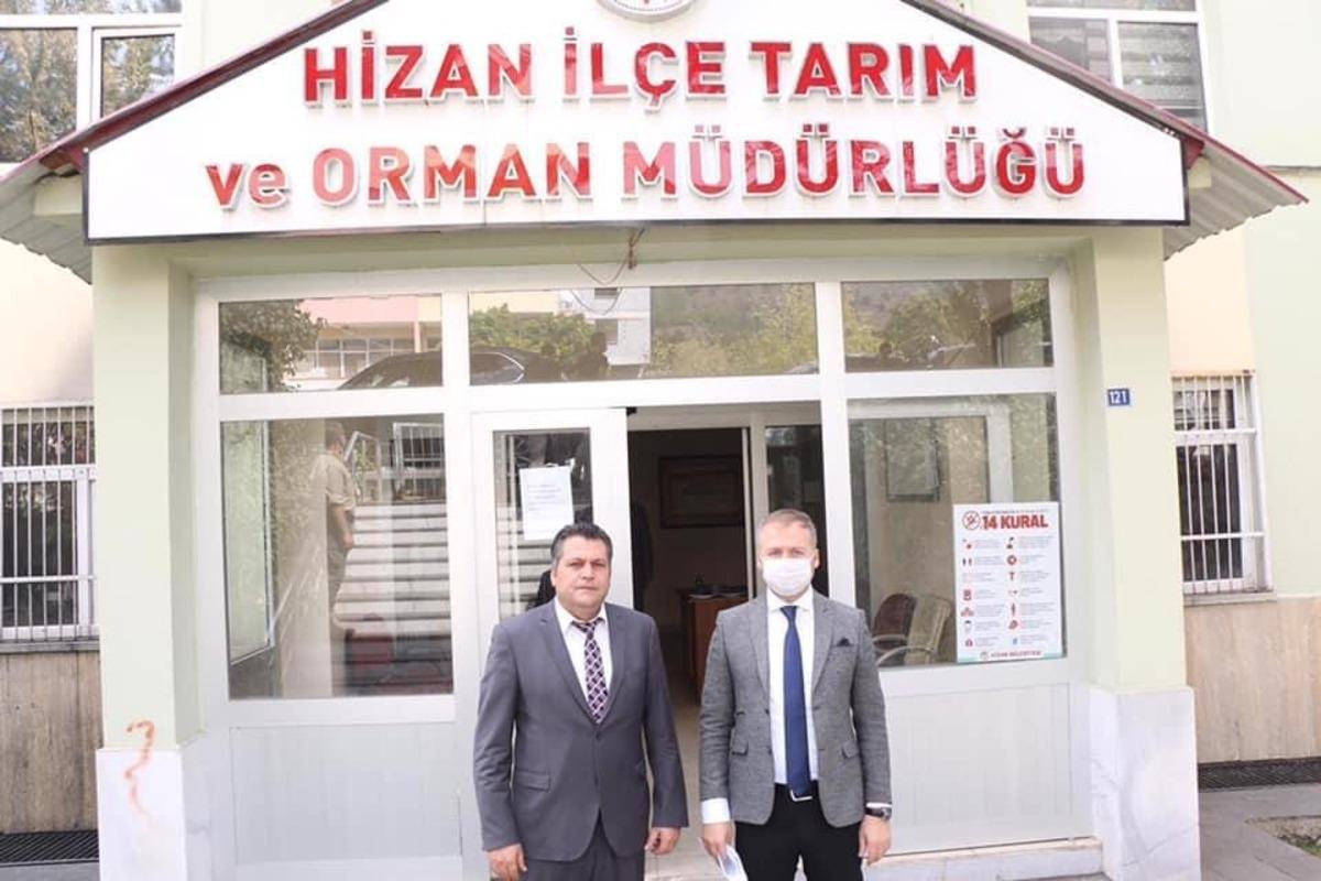 Kaymakam Yelek, kurumları ziyaret etti