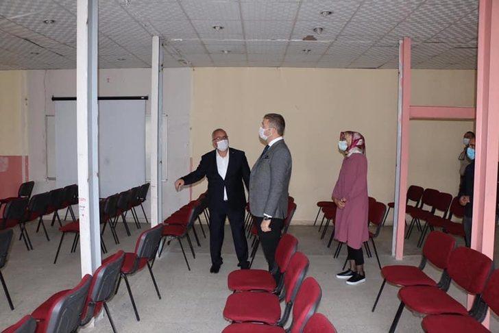 Kaymakam Yelek, kurumları ziyaret etti G5