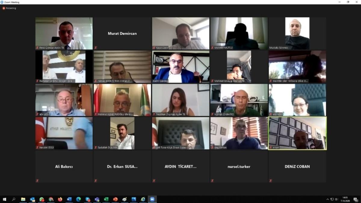 Zeytin ve Zeytinyağı sekt&ouml;r toplantısı yapıldı