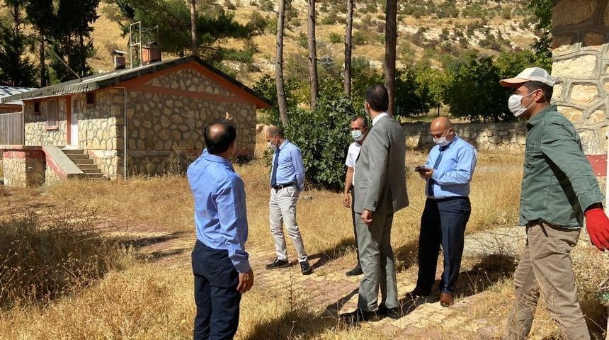 Meyve kurutma ve paketleme tesisi zemin et&uuml;t &ccedil;alışmaları başladı