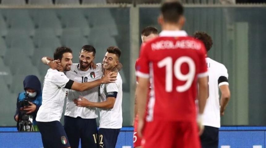 İtalya'nın şakası yok! Moldova'ya tam 6 gol birden!