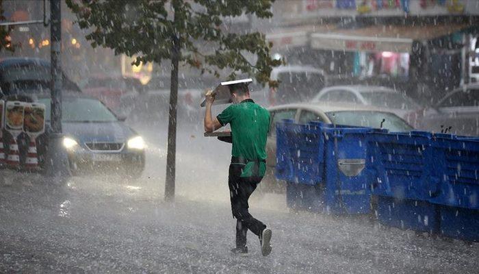 Meteorolojiden kuvvetli yağış ve dolu uyarısı