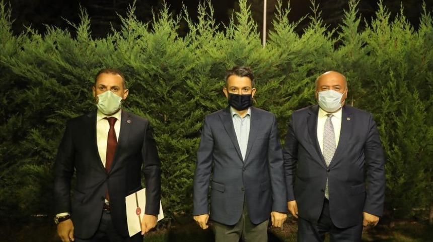 Erzincan Milletvekilleri Bakan Pakdemirli ile biraraya geldi