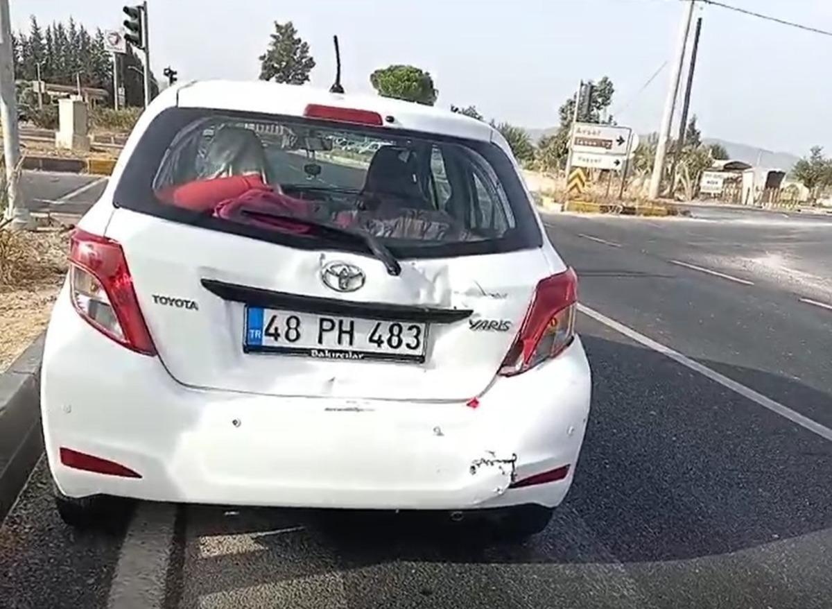 Milas&rsquo;taki kaza ucuz atlatıldı