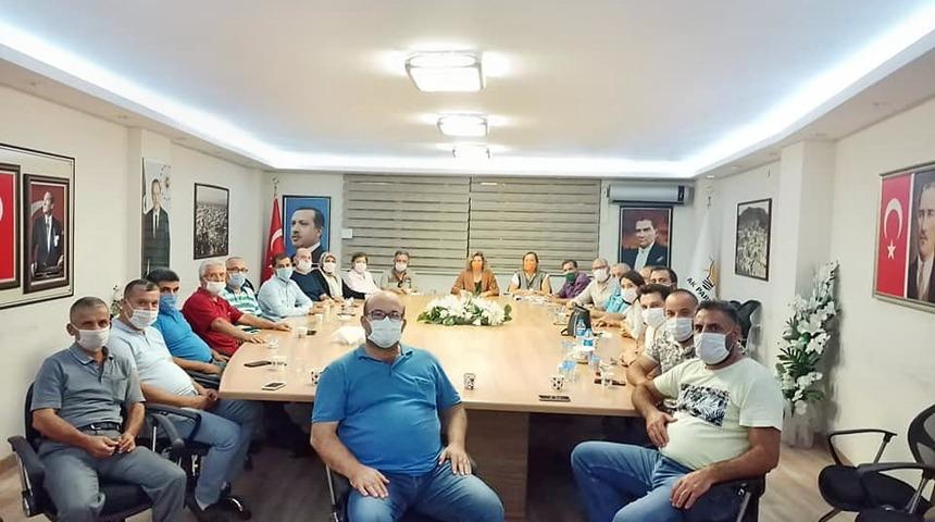 S&ouml;ke AK Parti y&ouml;netiminde g&ouml;rev dağılımı yapıldı