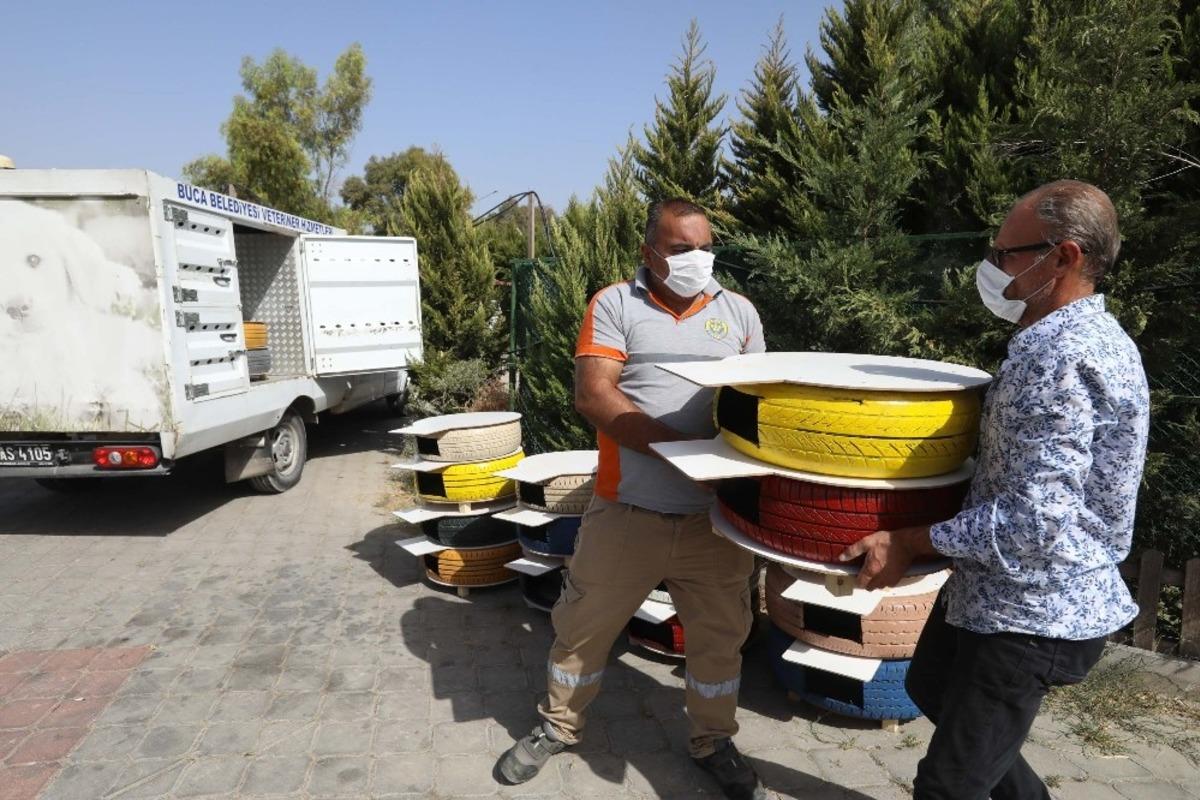 Buca Belediyesinden can dostlar i&ccedil;in kışa hazırlık