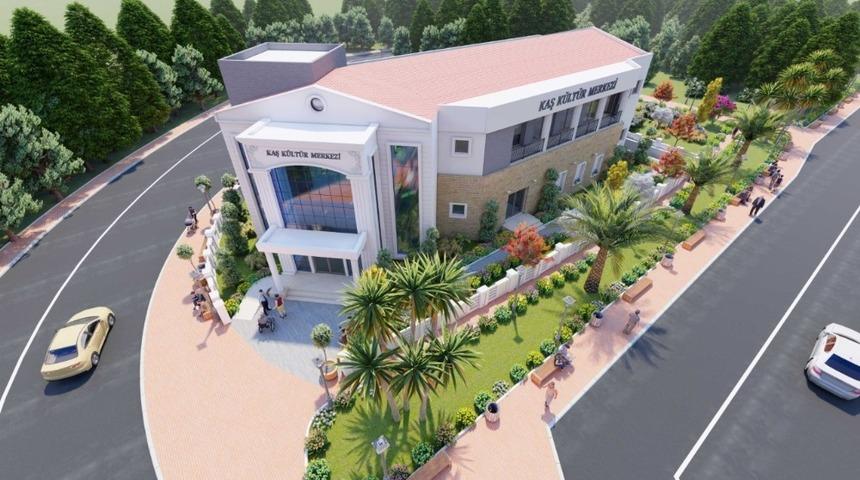 Kaş&rsquo;ta k&uuml;lt&uuml;r merkezi ihaleye &ccedil;ıkıyor