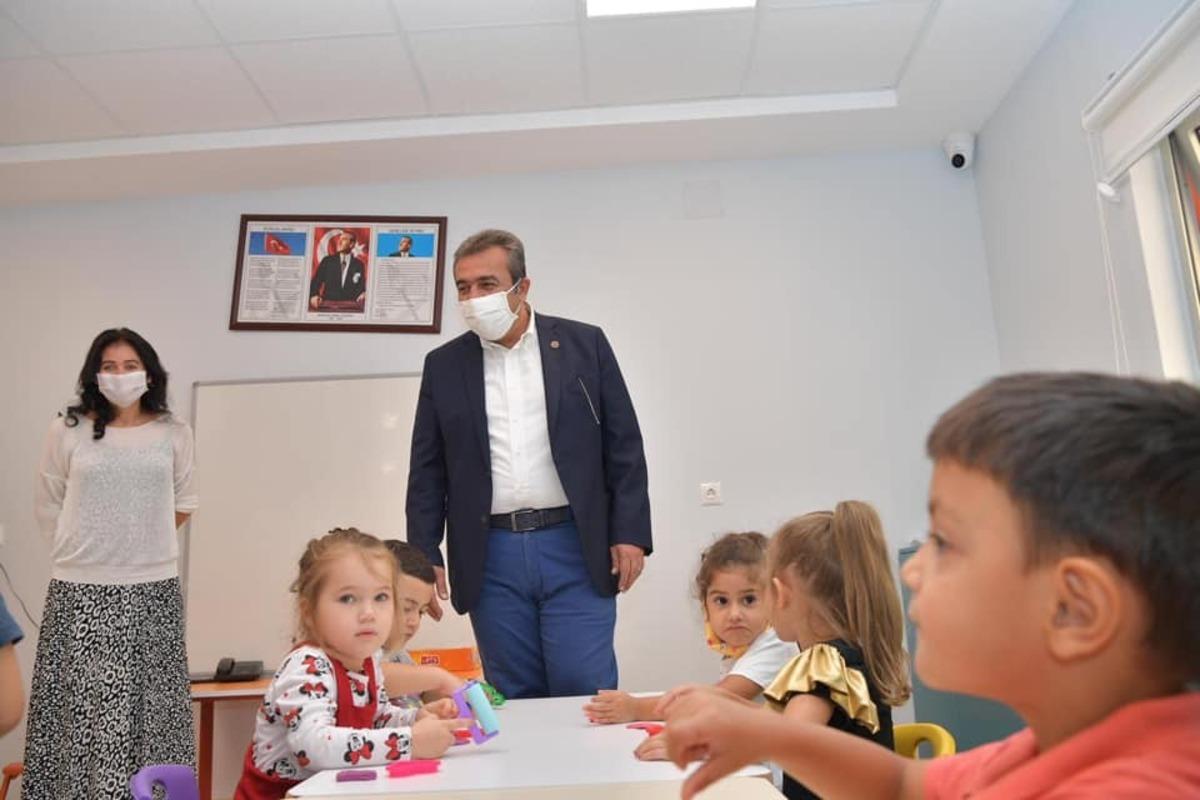 Başkan &Ccedil;etin: "Kreşler en &ouml;nemli projelerimizden biri"