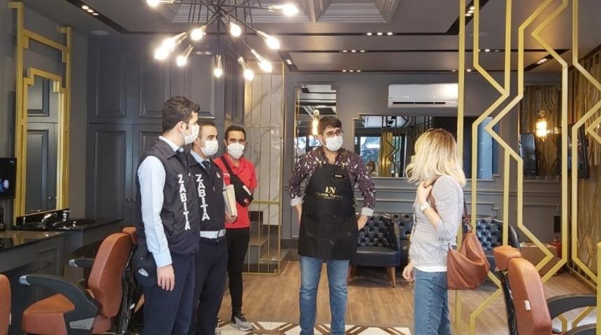 Zabıta ekipleri denetimleri aksatmıyor