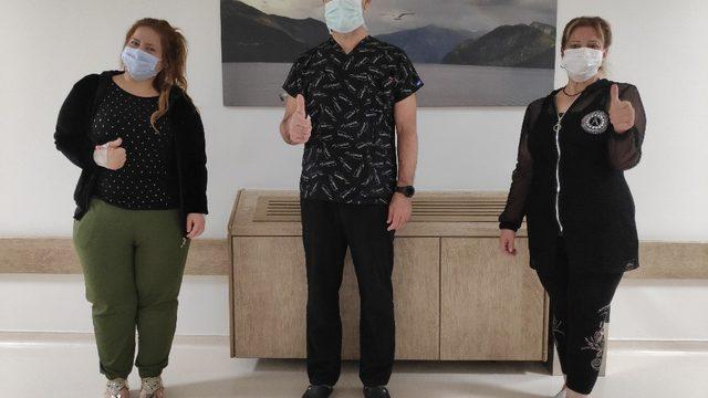 Anne-Kız fazla kilolarından obezite cerrahisi ile kurtuluyor