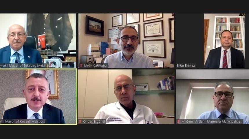 Başkanlar, Covid-19 deneyimlerini paylaştı