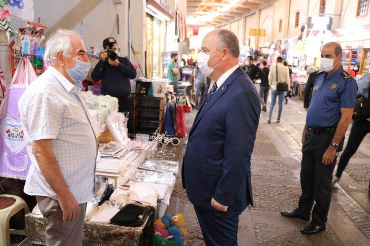 Vali Coşkun: "Esnafımız tedbirlere riayet ediyor" G1