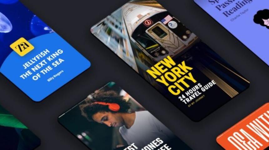 Google Story alanında ben de varım dedi