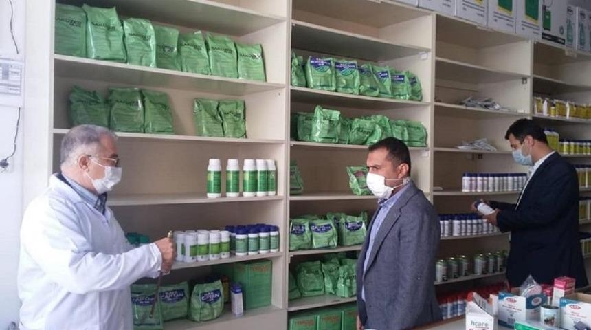 Zirai ila&ccedil; ve g&uuml;bre bayileri denetlendi