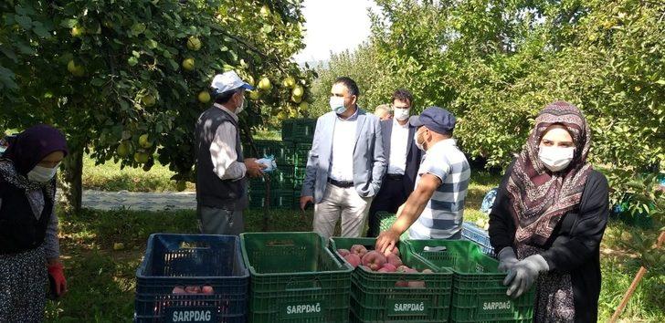 Kaymakam Çelik’ten tarım işçilerine korona virüs denetimi G2