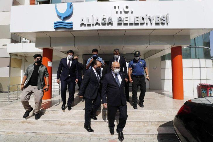 Vali Köşger’den 9 saatlik Aliağa turu G3