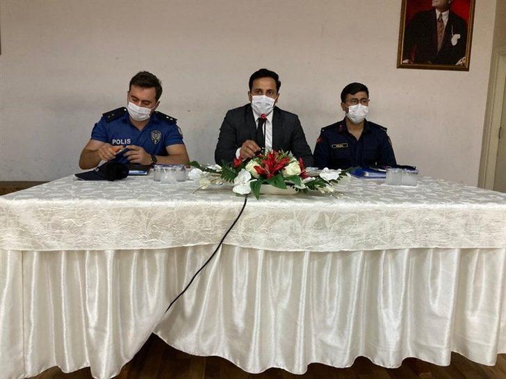 Kaymakam Erdem muhtarlar ve kurum amirleri toplantısı yaptı G1