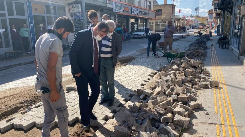 Başkan Çoban doğalgaz çalışmalarını inceledi