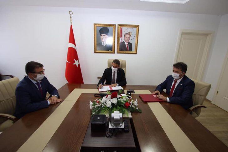 İlçeye kazandırılan Öğrenci Yurdu, MYO için kullanılacak G1