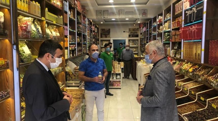 Vali vekilinden korona denetimi