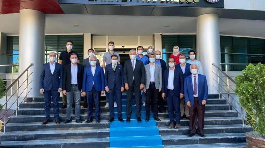 AK Partilerden Emniyet M&uuml;d&uuml;r&uuml; Dağdeviren&rsquo;e ziyaret