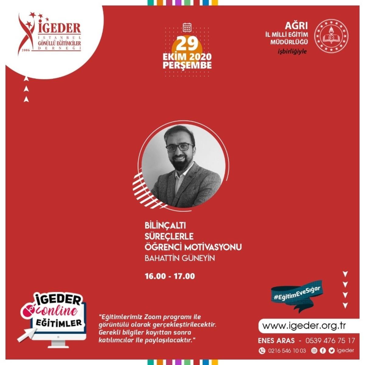 Ağrı&rsquo;da &ouml;ğretmenlere y&ouml;nelik farklı konularda eğitim programları hazırlandı