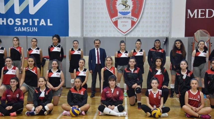 Samsun B&uuml;y&uuml;kşehir Belediyesi&rsquo;nden voleybol altyapısına b&uuml;y&uuml;k destek