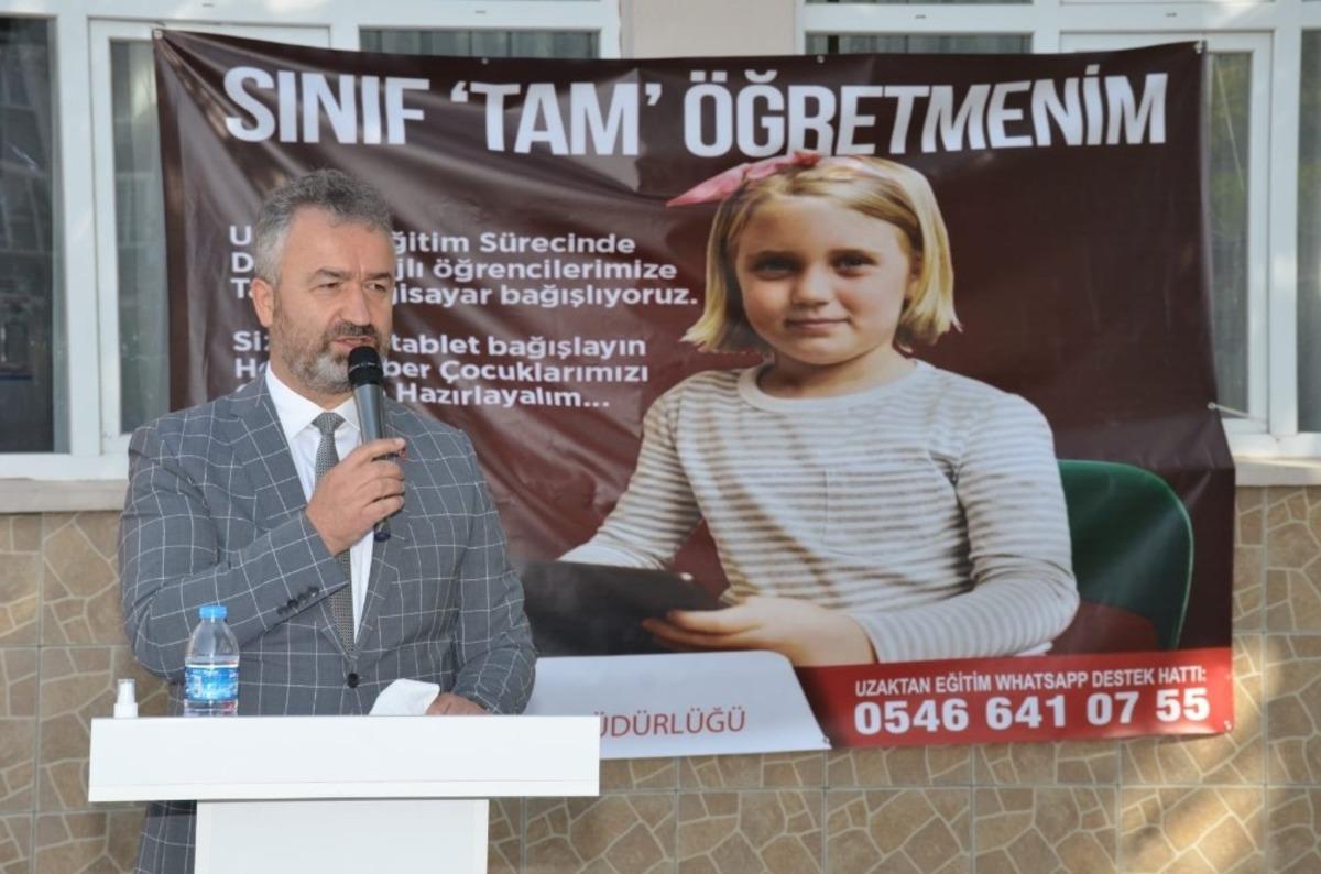 19 Mayıs Belediyesinden 300 &ouml;ğrenciye tablet