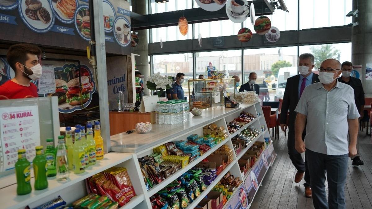 L&uuml;leburgaz&rsquo;da korona vir&uuml;s denetimi