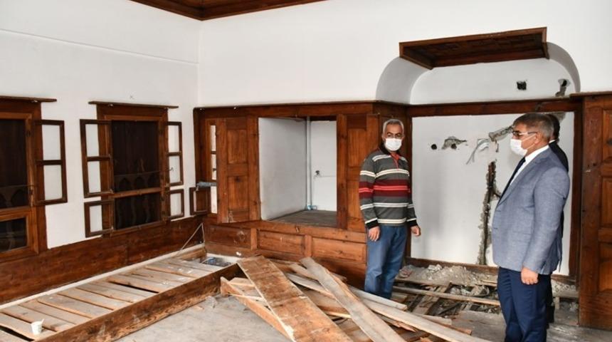 Vali G&uuml;rel&rsquo;den Kaymakamlar Evi&rsquo;nde inceleme