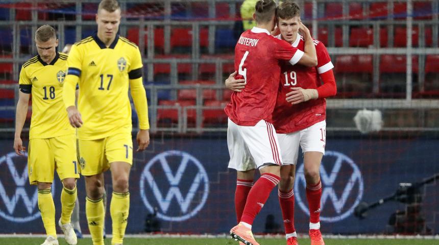 Rusya evinde İsve&ccedil;'e mağlup oldu