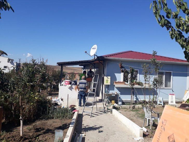 Evi yanan vatandaşa yardım eli G1