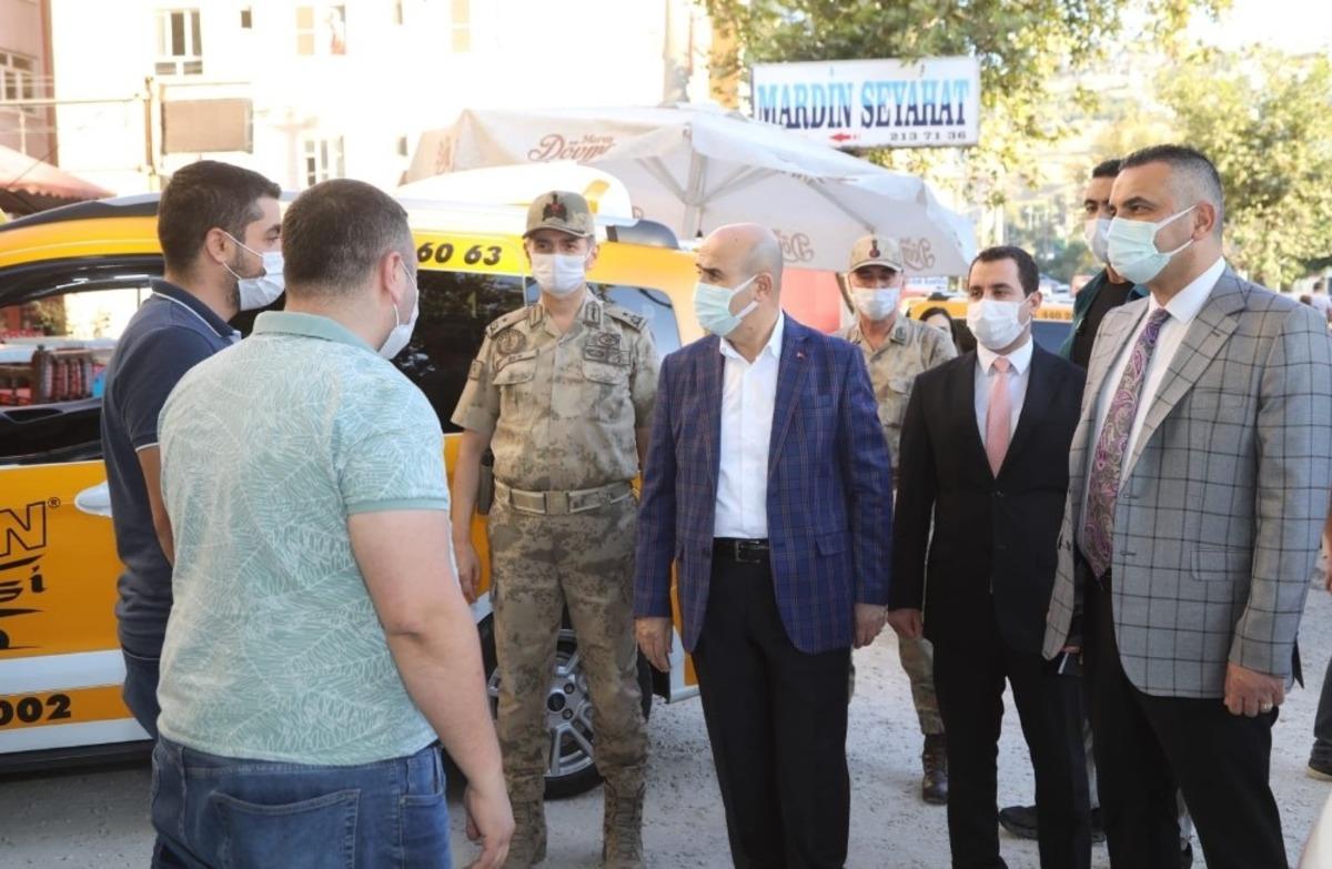 Mardin&rsquo;de korona vir&uuml;s denetimleri devam ediyor