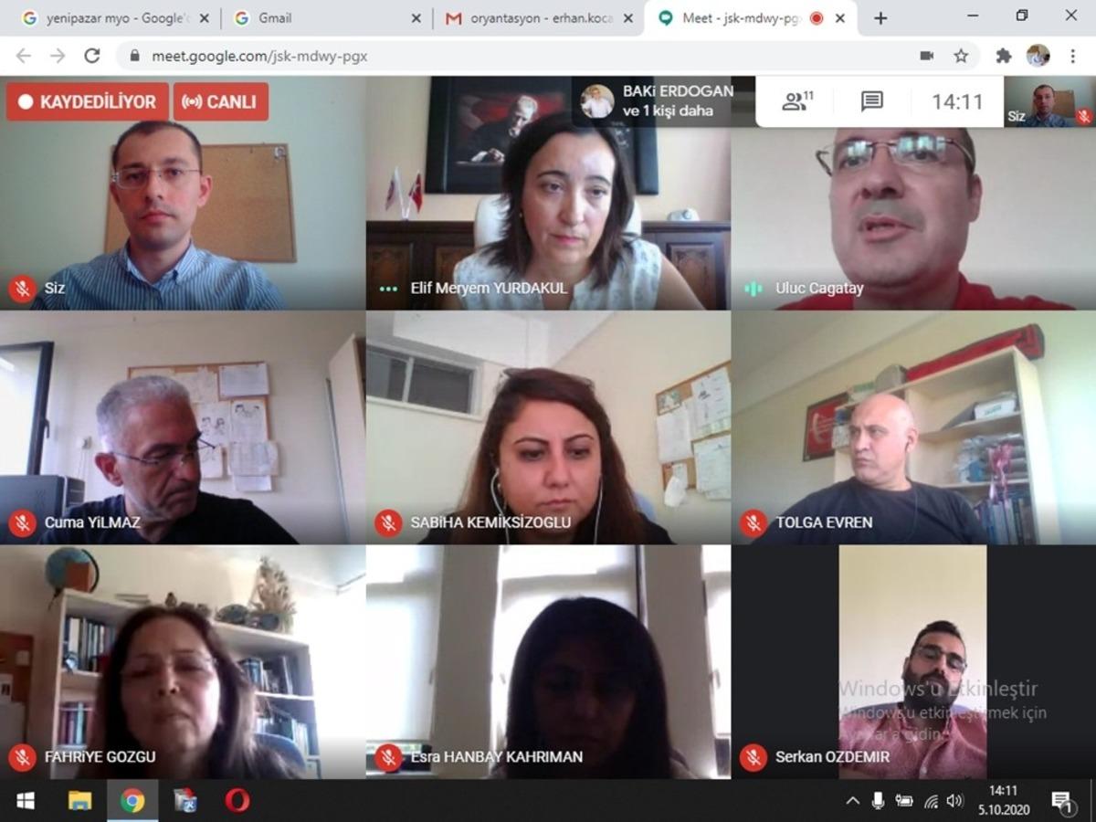 AD&Uuml; Yenipazar MYO oryantasyon eğitimi ger&ccedil;ekleşti