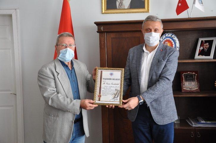 Basın mensuplarına teşekkür belgesi G2