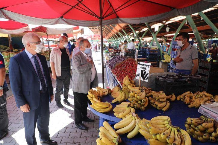 Kaymakam Dönmez’den Başkan Yalçın’a koronavirüs teşekkürü G1