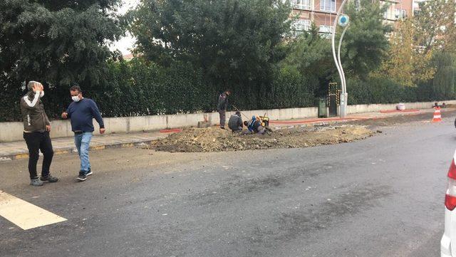 Tekirdağ’da doğal gaz borusu patladı