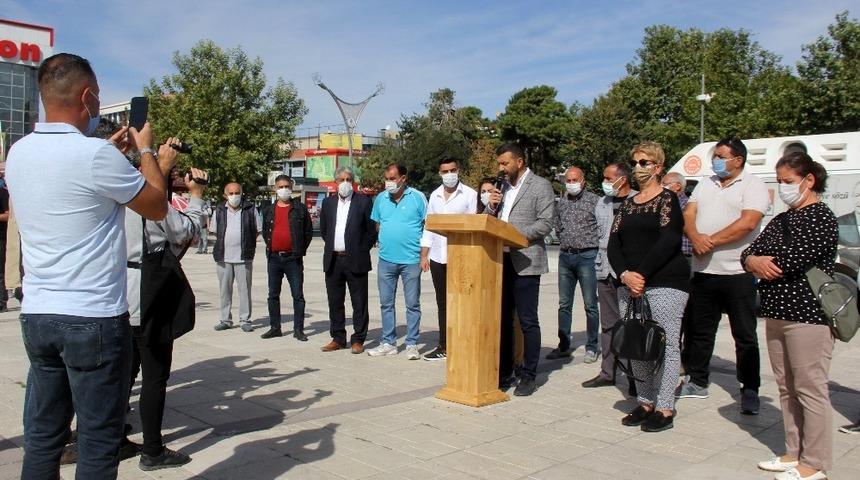 CHP’li İl Başkanları’ndan 81 ilde ortak basın açıklaması