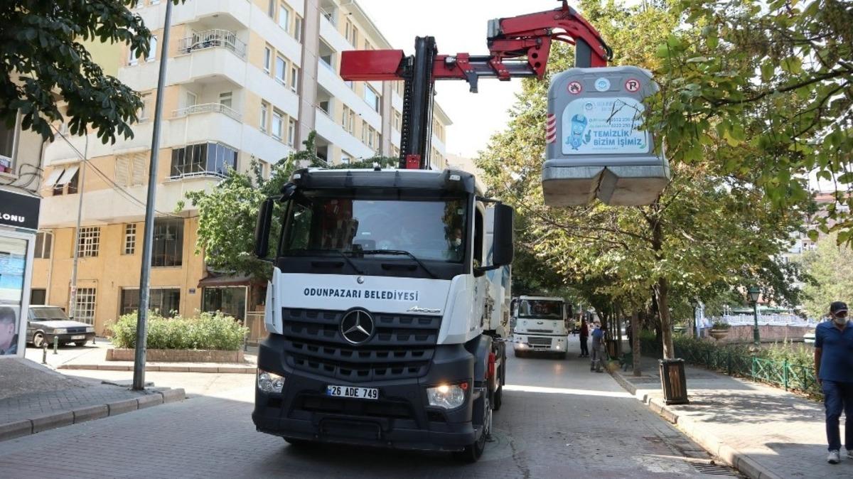 Odunpazarı&rsquo;ndan &uuml;&ccedil; mahallede detaylı temizlik