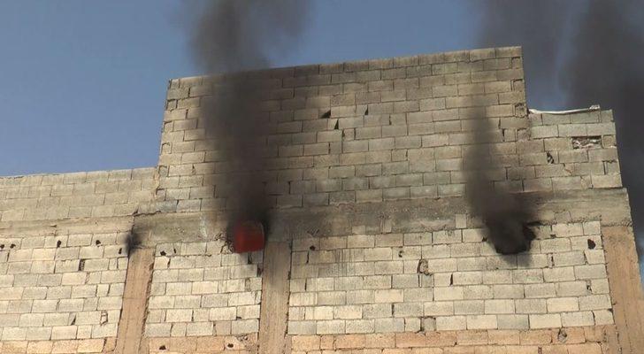 Elektrik kontağından çıkan yangın evi kül etti G3