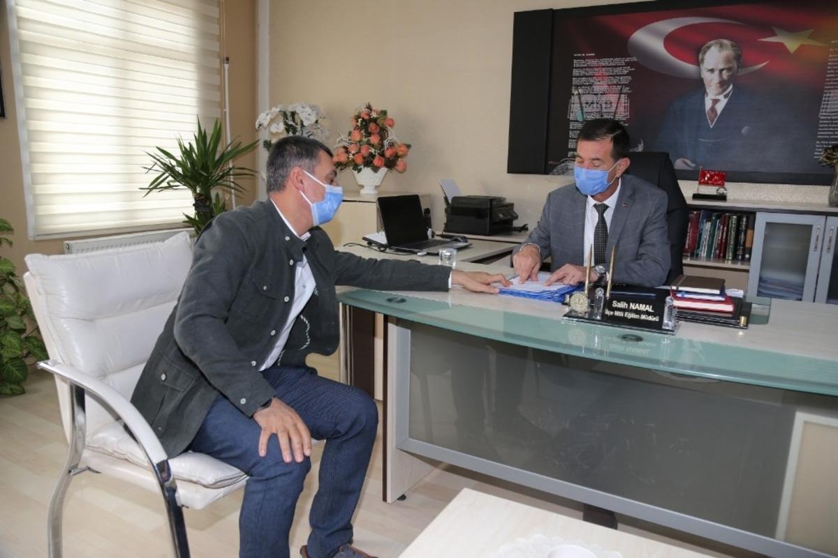 Başkan Şimşek&rsquo;ten temiz okullar i&ccedil;in destek