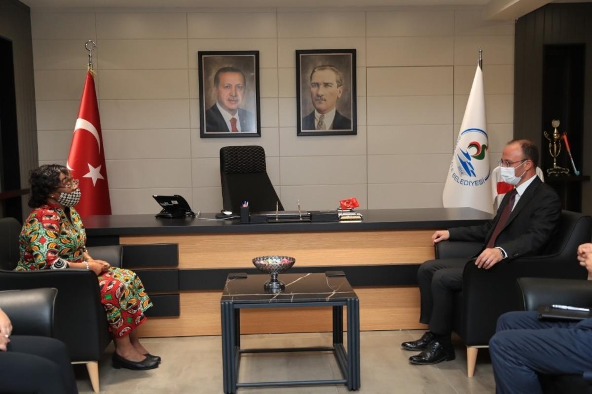 Pamukkale Belediyesi, Prof. Elizabeth Kiango Kiondo&rsquo;yu ağırladı